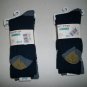 Two 2-Pair Sets Womens Multicolor/Solid Boot Socks 6-9 By Goldtoe