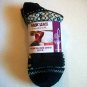 One Three-Pack Set Mini Crew Socks Blue Colors By Muk Luks