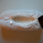 Shimmering Off-White Slipper Socks M/L Medium Large
