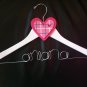 Childrens Personalized Painted Wire/Wood Hanger