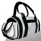 John Cole Zinnia Moonlight with Black Leather Handbag JC1214-MLBL