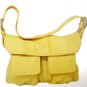 John Cole Kirsten Apricot Large Suede Leather Handbag JC1228L-A