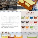 John Cole Kirsten Sunset Large Super Soft Leather Handbag JC1228L-S