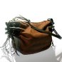 John Cole Brook Coffe with Camel Leather Purse JC1234-CC