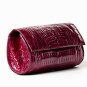 John Cole Florence Genuine Crocodile Tail Overlap Red Clutch JC1001CT-RE