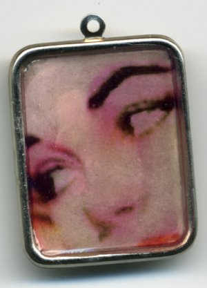 Vintage 1960's Art Deco Pendant Charm