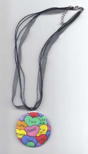 Pinback Buttons Necklace