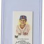2008 topps allen & ginters mini justin masterson #348 rc red sox