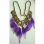 Feather necklace-HN7594 free shipping if you buy 10 items from us