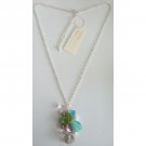 Beads cluster necklace-HN-7609 free shipping if you buy 10 items from us