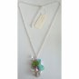 Beads cluster necklace-HN-7609 free shipping if you buy 10 items from us