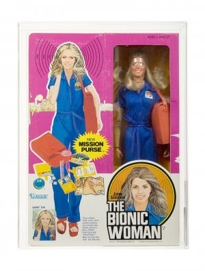 The Bionic Woman 12" Jaime Sommers W/ Mission Purse AFA-Qualified 80 NM (B80 W80 F85) #10262418
