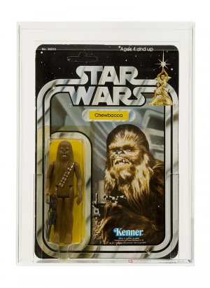 Vintage STAR WARS (1979) Chewbacca 21 Back-A AFA 85-Y NM+ (C85 B80 F85) #19934478
