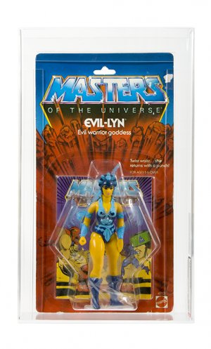 Masters of the Universe Carded Evil-Lyn AFA 70 EX+ (C60 B85 F80) #13397747