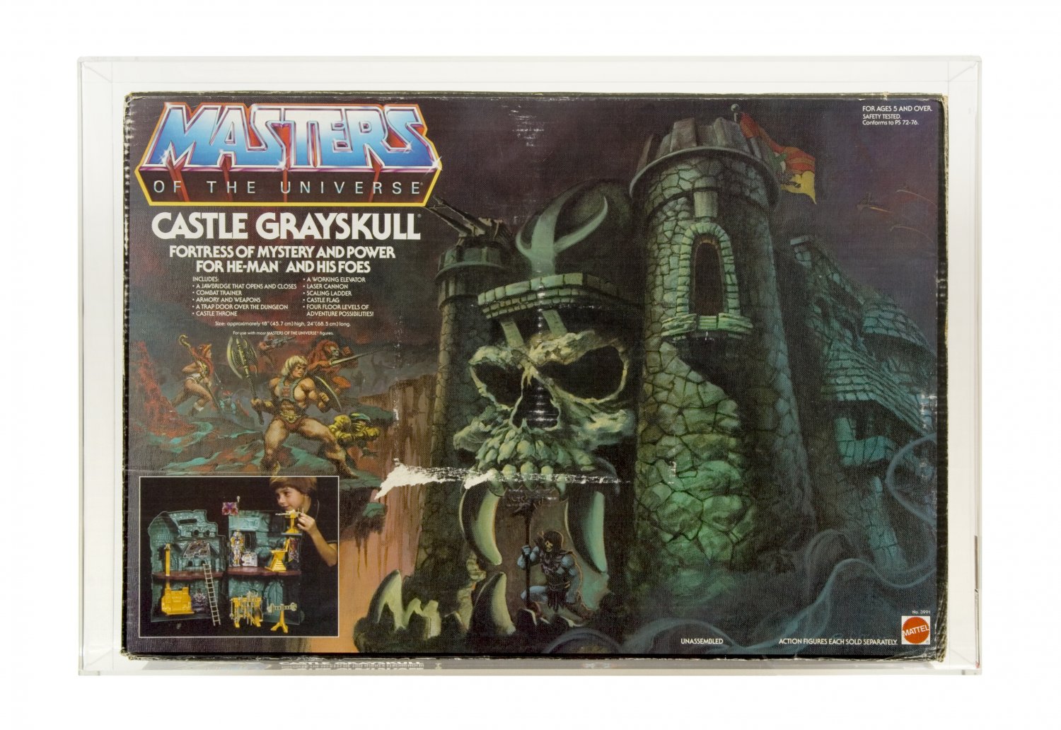 masters of the universe grayskull playset