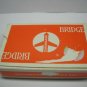 SET PLAYING CARDS ADVERTISING SWISSAIR Bridge RED VG!