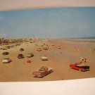 Unused POSTCARD DAYTONA BEACH FLORIDA W/ 1950s 60s CARS