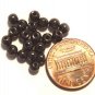 25 Magnetic Hematite Beads 4mm