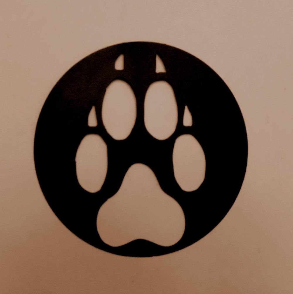 Metal Art,Sign,Twilight,,wolf,gothic,Wall accent,Iron Works,Gift,Free shipping