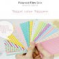 Fujifilm Instax Mini Polaroid 7s 8 25 50s 90 Film Skin Sticker Frame 20 pcs/pack Pastel