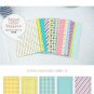 Fujifilm Instax Mini Polaroid 7s 8 25 50s 90 Film Skin Sticker Frame 20 pcs/pack Pastel