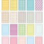 Fujifilm Instax Mini Polaroid 7s 8 25 50s 90 Film Skin Sticker Frame 20 pcs/pack Pastel