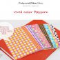 Fujifilm Instax Mini Polaroid 7s 8 25 50s 90 Film Skin Sticker Frame 20 pcs/pack Vivid