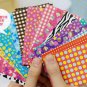 Fujifilm Instax Mini Polaroid 7s 8 25 50s 90 Film Skin Sticker Frame 20 pcs/pack Vivid