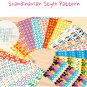 Fujifilm Instax Mini Polaroid 7s 8 25 50s 90 Film Skin Sticker Frame 20 pcs/pack Scandinavian