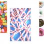 Fujifilm Instax Mini Polaroid 7s 8 25 50s 90 Film Skin Sticker Frame 20 pcs/pack Candy