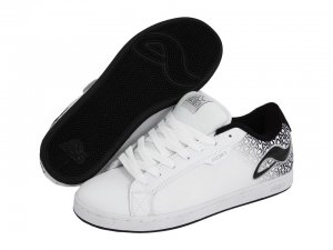 ADIO EUGENE RE2 WHITE BLACK MENS US SIZE 10, UK 9