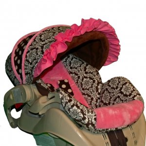 Custom Infant Car Seat Cover- Gina Bean -