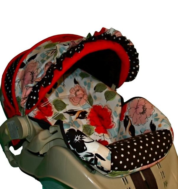 Custom Infant Car Seat Cover Harajuku