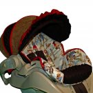 Custom Infant Car Seat Cover- Giddy Up -