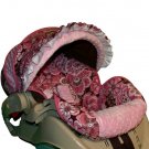 Custom Infant Car Seat Cover- Sweet Pea -