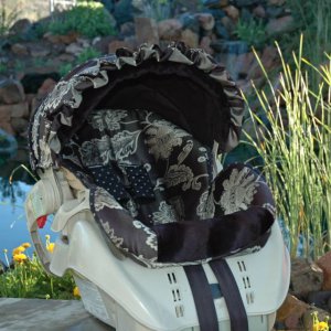 Custom Replacement Infant Car Seat Cover -P0SH-