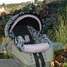 Custom Snugride Replacement Infant Car Seat Cover -Sweet Baby Pink-