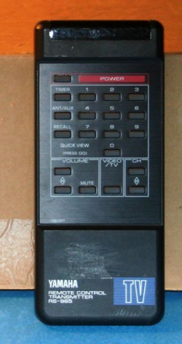 YAMAHA RS-965 TV REMOTE CONTROL