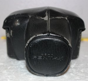 Vintage Pentax 35mm Film SLR fitted black camera case