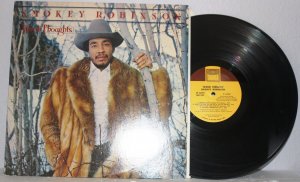 SMOKEY ROBINSON Warm Thoughts LP EX USA 1980 Tamla