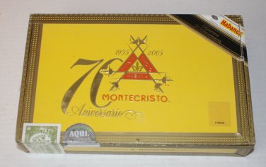 Monte Cristo, Aniversario Montecristo Reserva, Habana Cuban Cigar Box, (empty)