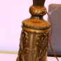ANTIQUE BRASS VINTAGE HEAVY BRASS TABLE LIGHT LAMP