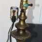 ANTIQUE BRASS VINTAGE HEAVY BRASS TABLE LIGHT LAMP
