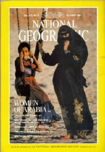National Geographic October 1987 very good Women of Arabia Titanic Balistan