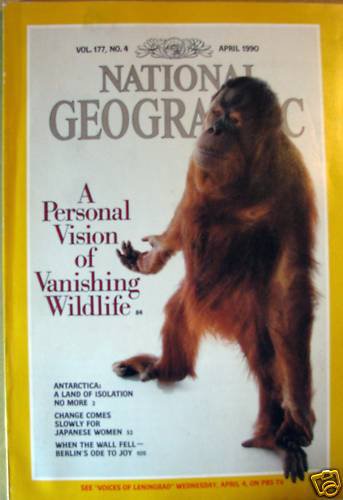 National Geographic Magazine - April 1990