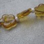 Amber Flower Bracelet