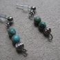 Tiny Turquoise Earrings