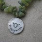 Jade Chip Taurus Necklace