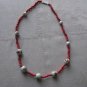 Red Asian Inspired Necklace
