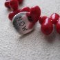 BE HERE NOW Red Recovery Bracelet